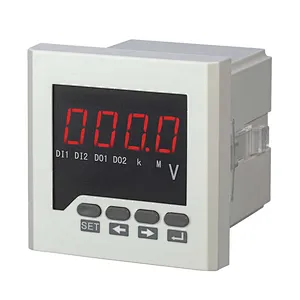 single-phase DC 12V measuring digital panel voltage meter voltmeter programmable digital voltmeter