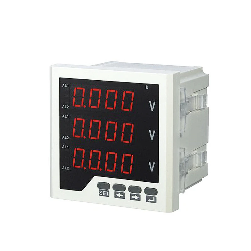 single-phase DC 12V measuring digital panel voltage meter voltmeter programmable digital voltmeter