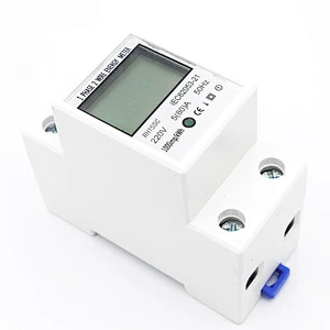 REHE only makes Excellent electronic products: New Single Phase Electronic DIN rail type Active power meter with LCD display
