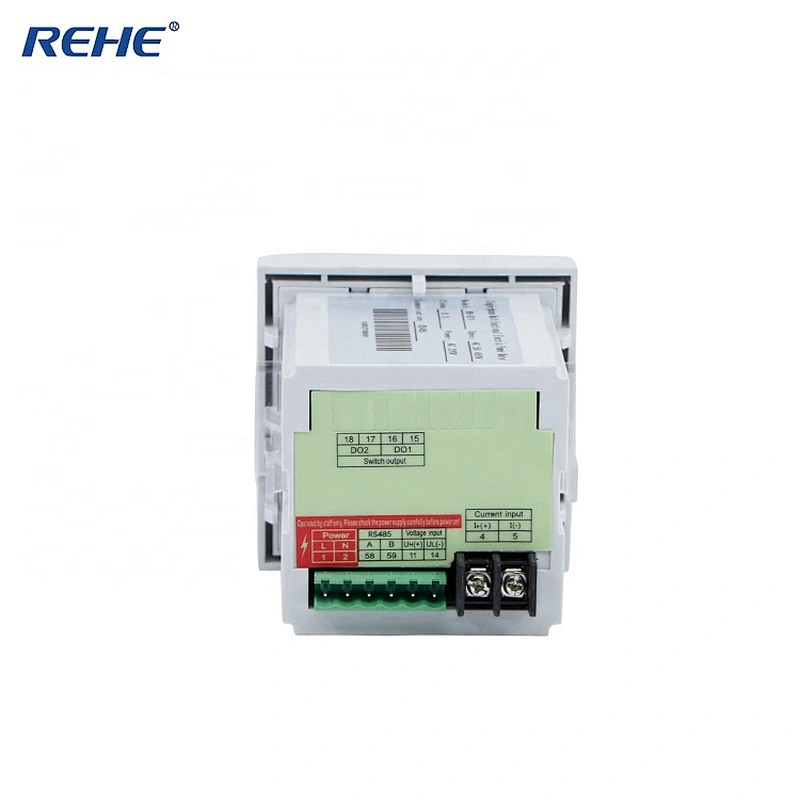 Series 1 Row Display Measuring Current Voltage Frequency Energy Power Multifunction Meter With RS-485 Modbus power frequency