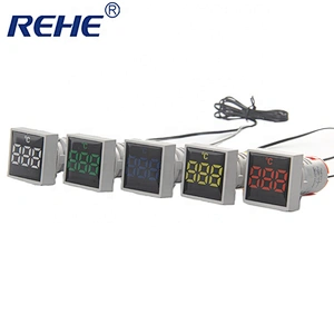 New Design mini Square panel led indicator hz frequency meterlight/lamp with digital led display