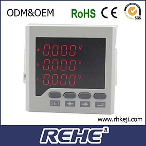 RH-3AV23 LED display dc voltmeter super-mini voltmeter types of digital voltmeter