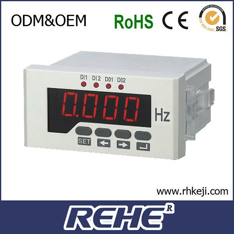 factory price smart meter digital frequency meter HZ RH-F51