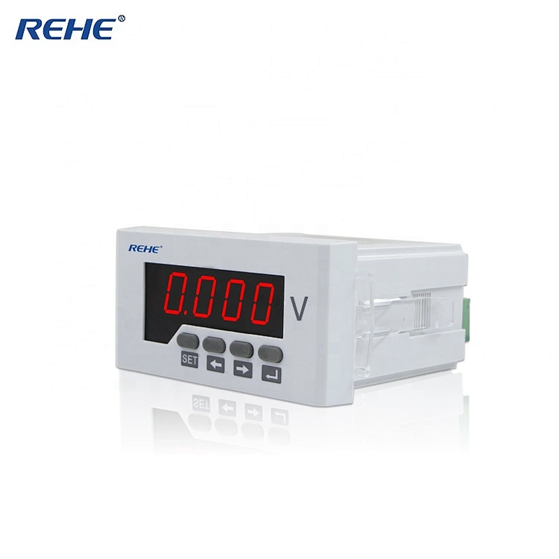 RH-AV51 48*96mm New Red LED Panel Meter Mini Digital Voltmeter DC 0-100V