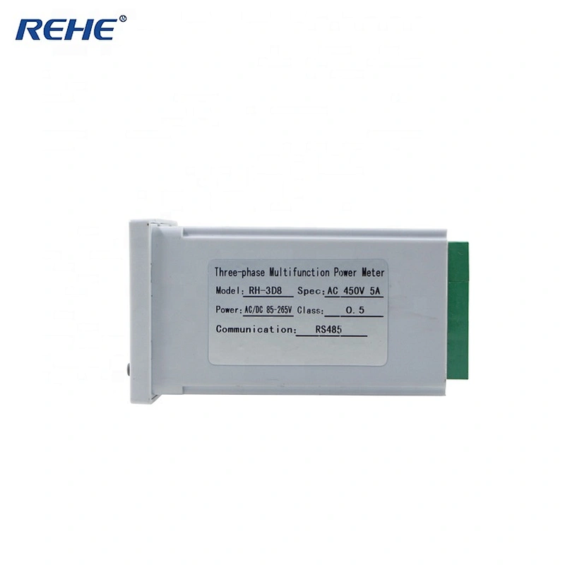 Hot-sale  48*48 small size Three Phase LED Multi-function Power Meter for UPS and distribution box RH-3D8