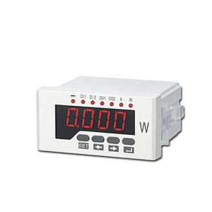 digital led three phase panel mount laser rf dc 220V power active kw w meter