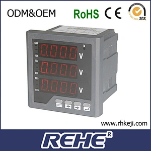 RH-3AV23 LED display dc voltmeter super-mini voltmeter types of digital voltmeter