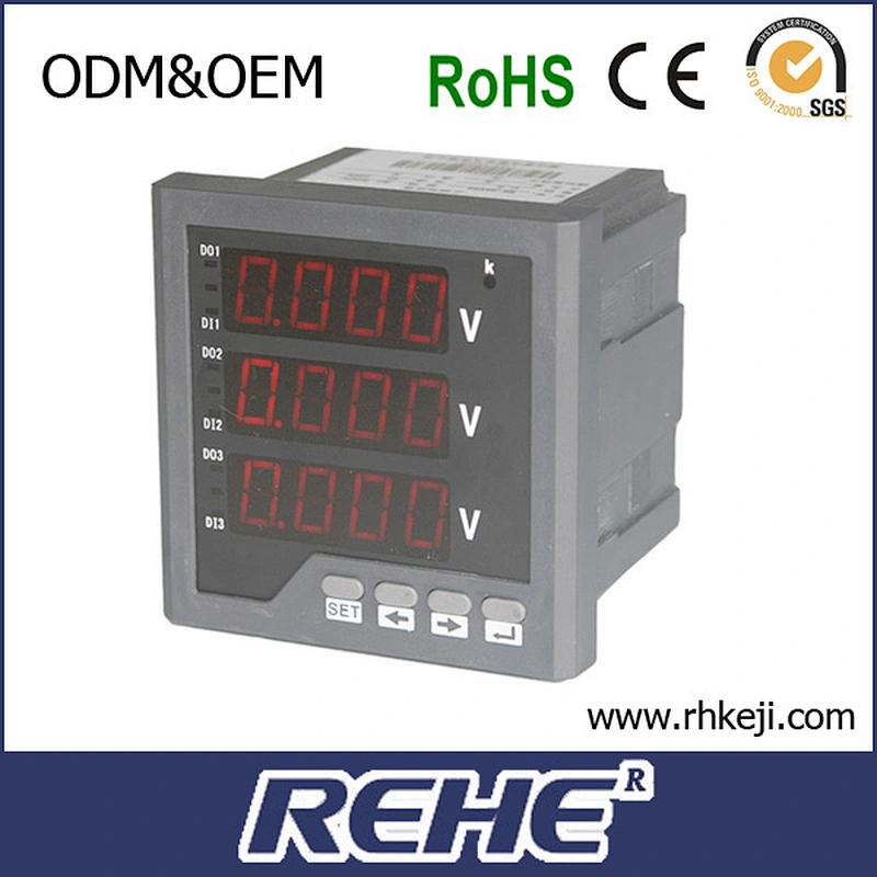 RH-3AV23 LED display dc voltmeter super-mini voltmeter types of digital voltmeter