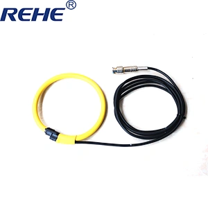 flexible rogowski coil current transformer FRC-350 inner size 103 mm 80mV/1kA flexible core coils with BNC