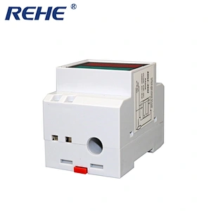 dc dual display bule ammeter and voltmeter meter dual ammeter and voltmeter combined meter