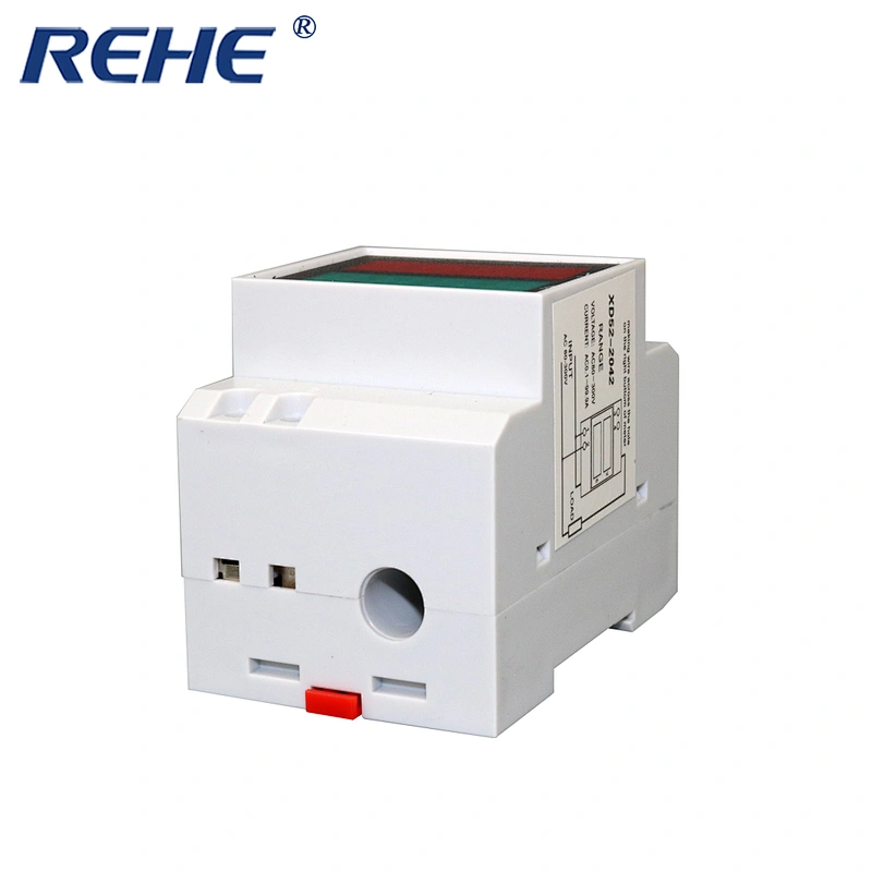 dc dual display bule ammeter and voltmeter meter dual ammeter and voltmeter combined meter