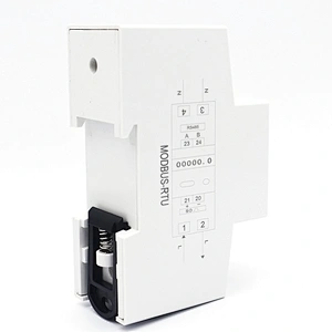 High Quality White DIN Rail Single Phase Two Wire Digital Electric Power Meter