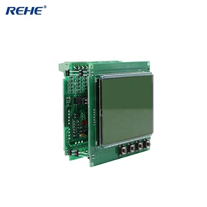 Slim type amp,volt,hz 96*96mmThree Phase LCD Multi-function digital panel Power Meter RH-3D3S