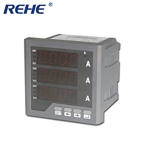 Hot Sell RH-3AA33 Digital Three Phase AC/DC Ampere Meter with Modbus-RTU RS485