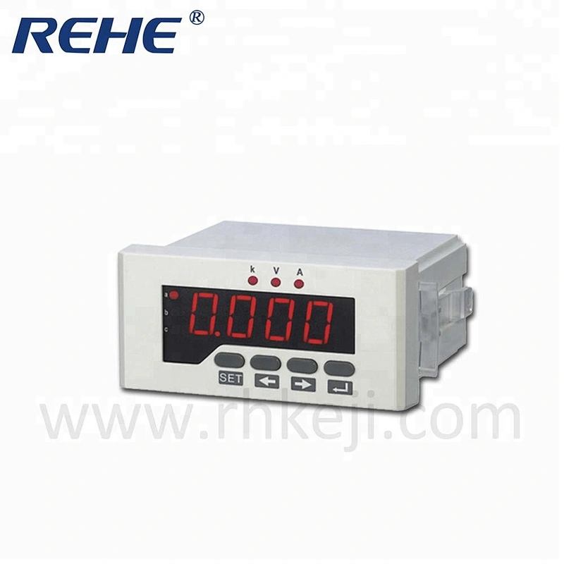 RS485 Single Phase AC Digital Voltage Current And Frequency Combination Meter