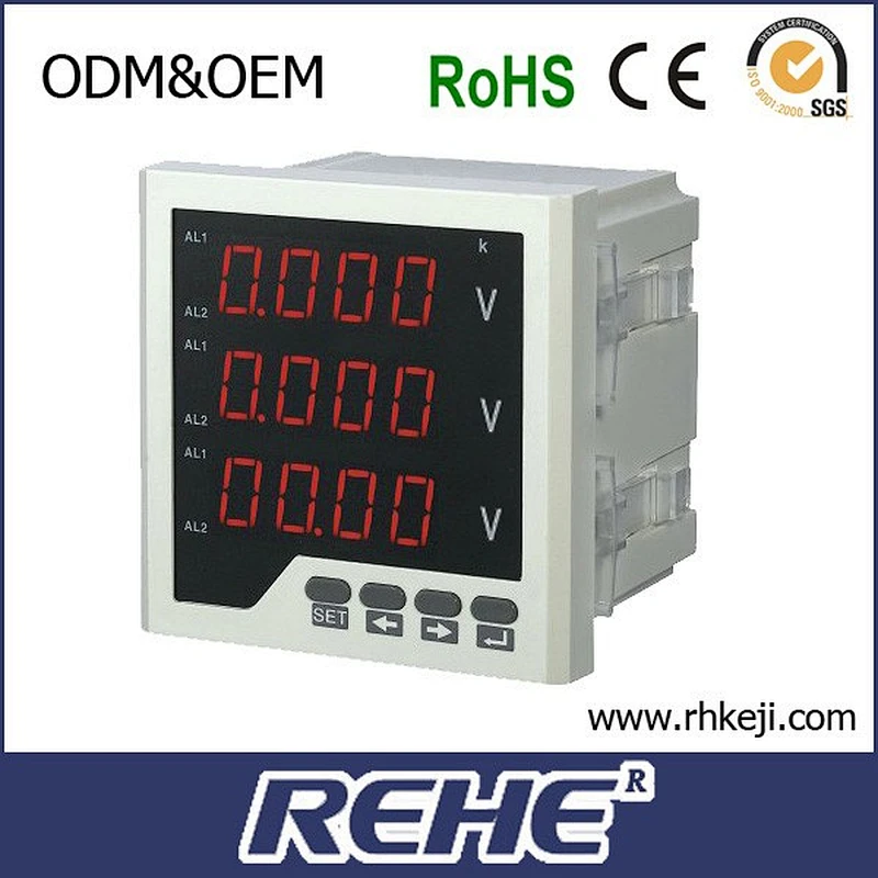 RH-3AV23 LED display dc voltmeter super-mini voltmeter types of digital voltmeter