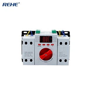 RH-ATSQ1Z Series 63A/2P Integrativer Automatically Dual Power Automatic Transfer Switch With Hd Display LED Screen for Generator