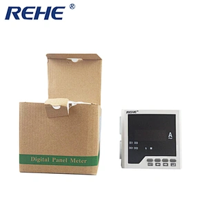 RH-AV2Y 120*120mm intelligent digital panel analog single phase AC voltmeter voltage data logger LCD
