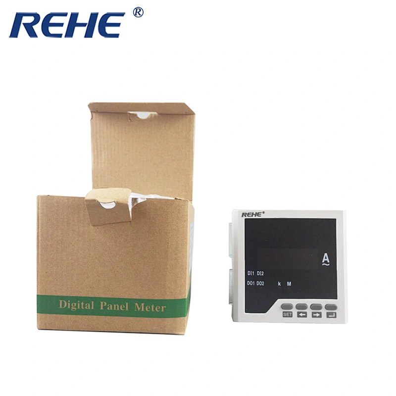 RH-AV2Y 120*120mm intelligent digital panel analog single phase AC voltmeter voltage data logger LCD
