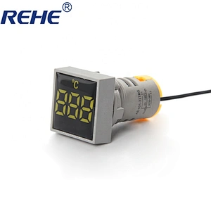 New Design mini Square panel led indicator hz frequency meterlight/lamp with digital led display