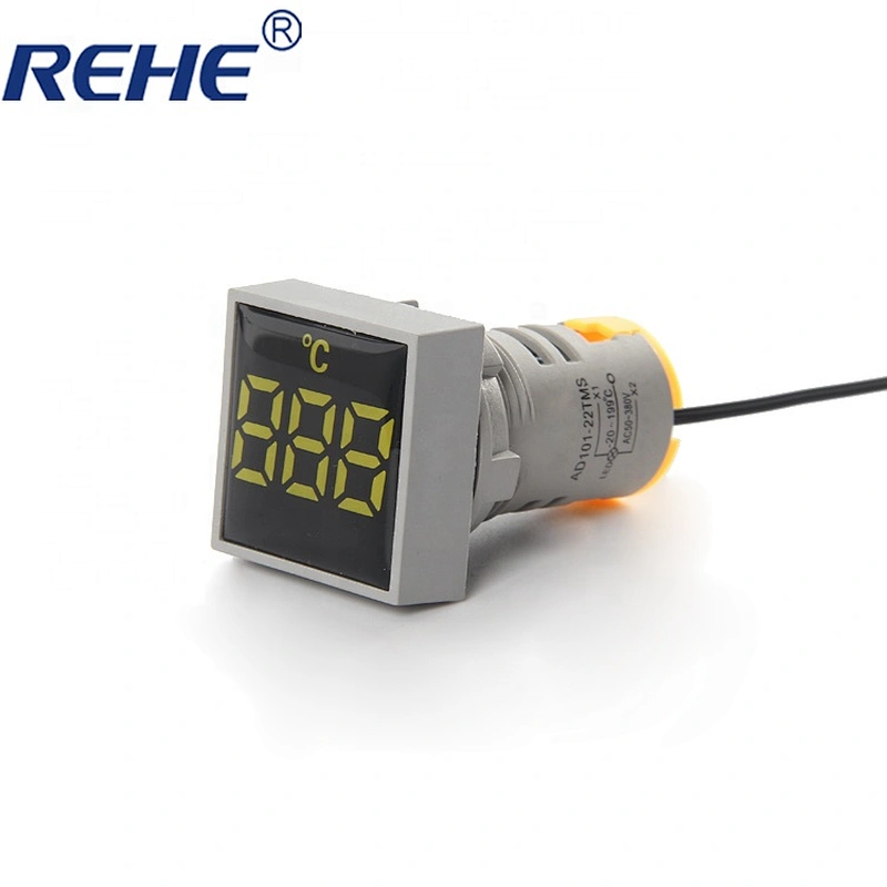 New Design mini Square panel led indicator hz frequency meterlight/lamp with digital led display