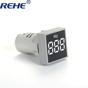 AD16 22mm blue LED Digital Display Electricity Hertz Frequency Meter 0-99hz