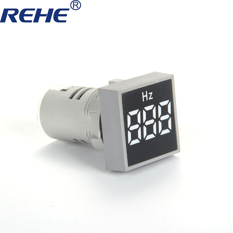 AD16 22mm blue LED Digital Display Electricity Hertz Frequency Meter 0-99hz