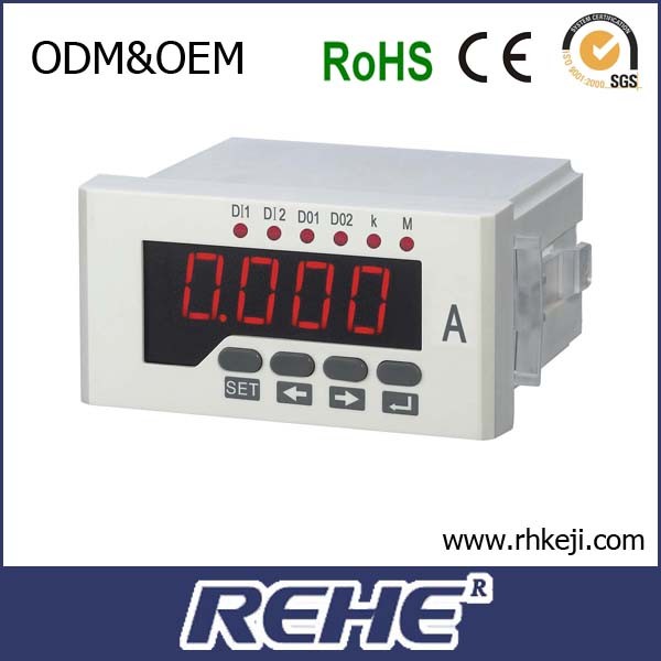 48x96 type Single Phase Amper Meter