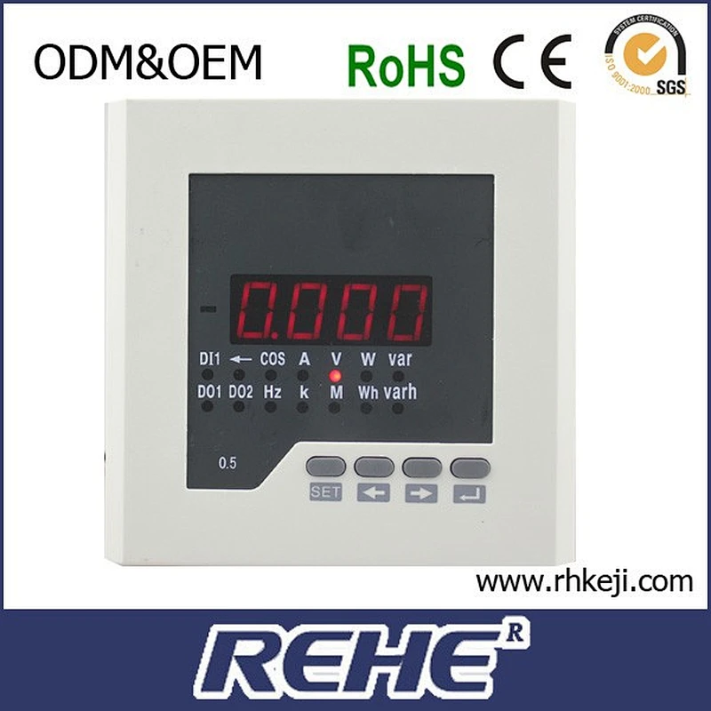 RH-D21 2016 single line LED 1999 multifunction electrical power meter