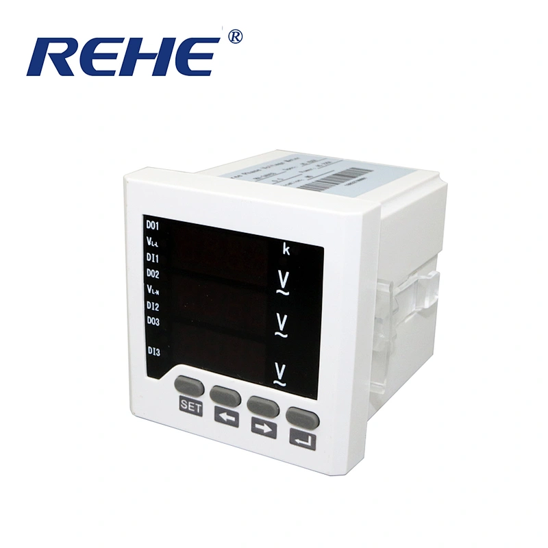 72*72mm power AC380 Digital Voltage meter and LED Volt Meter three phase