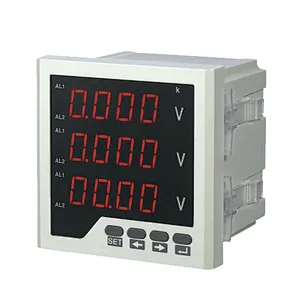 single-phase DC 12V measuring digital panel voltage meter voltmeter programmable digital voltmeter