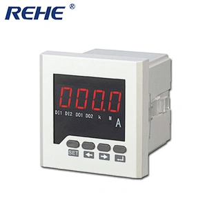 Factory supply 72x72 Single phase DC Panel Ampere Meter (RH-DA61) voltimetros digitales de panel