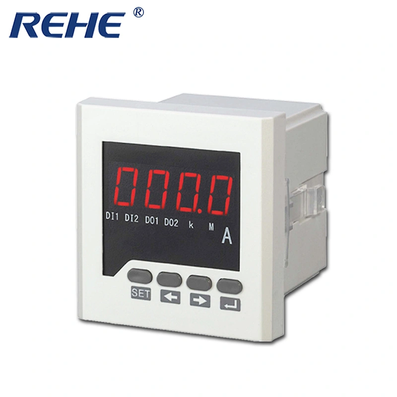 Factory supply 72x72 Single phase DC Panel Ampere Meter (RH-DA61) voltimetros digitales de panel