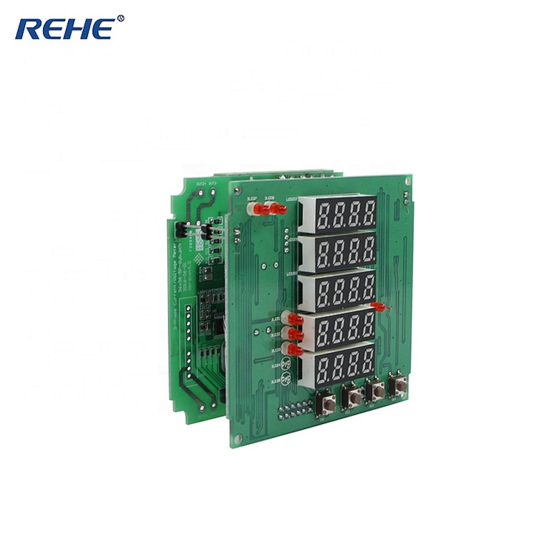 Slim model Three  phase multi amp volt Hz digital multi panel Meter 010v meter