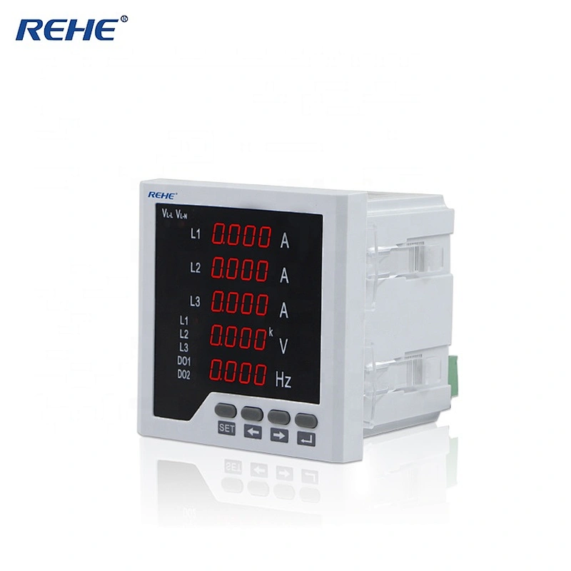 Three phase Economic A+V+Hz Combined Meter Nonsupport RS485,Alarm