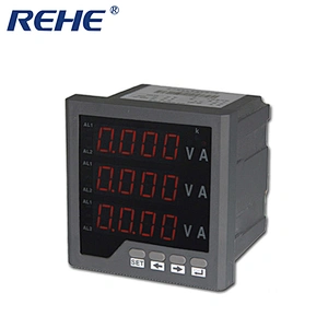 factory price LCD display Current voltage frequency multi-function monitoring meter