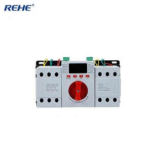 Intelligent automatic dual power supply REHE-ATSQ1Z control chang over switch