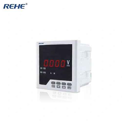 DC Measurement 0-500V Digital Panel Voltmeter with LED screen 0 300v voltmeter