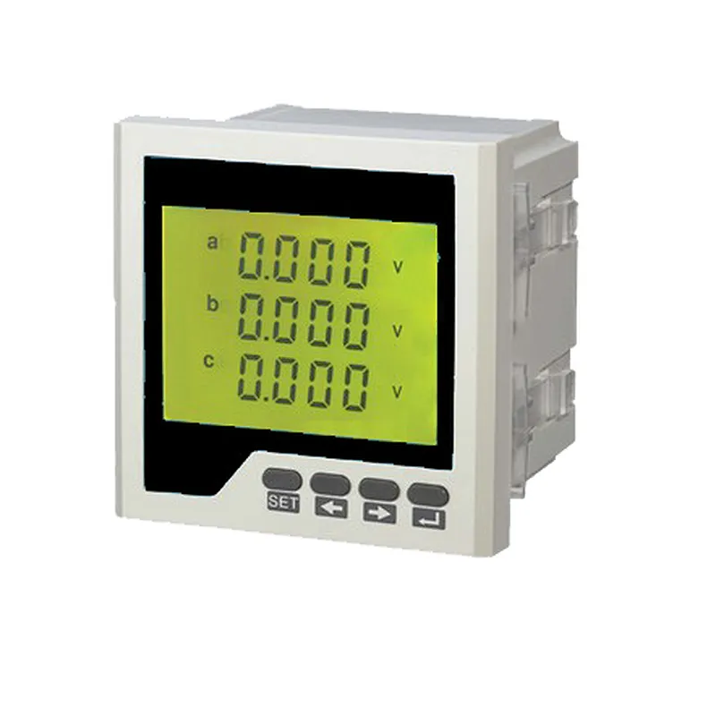 single-phase DC 12V measuring digital panel voltage meter voltmeter programmable digital voltmeter