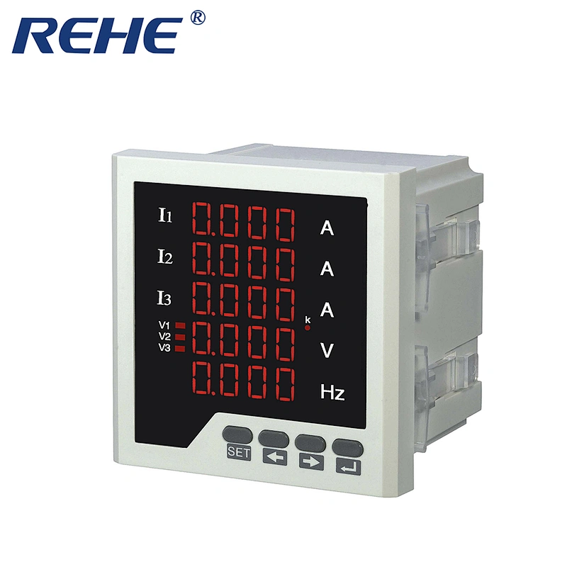 three phase AC multi-function monitoring meter electrical The current electro-hydraulic frequency meter