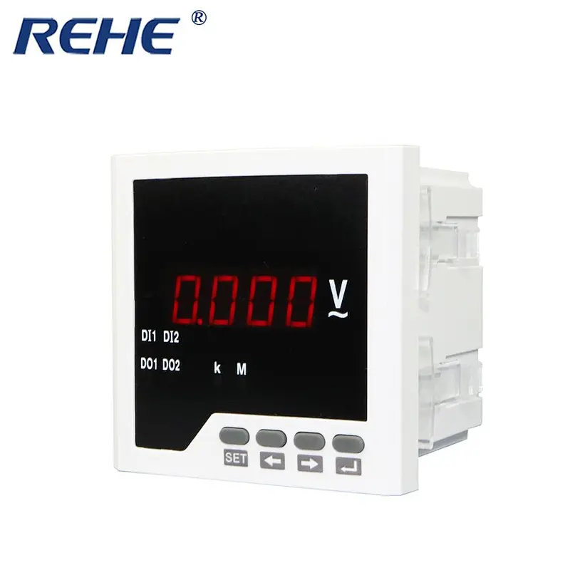 RH-AV21 120*120mm analog voltmeter voltmeter selector switch voltmeter ac 0-500v