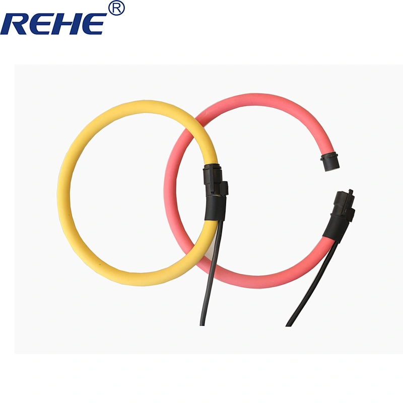 rogowski coil flexible current transformer 1-1000A FRC-210-G1 with amplifier output 0-3V 10hz - 10MHz Flexible AC Current Probe