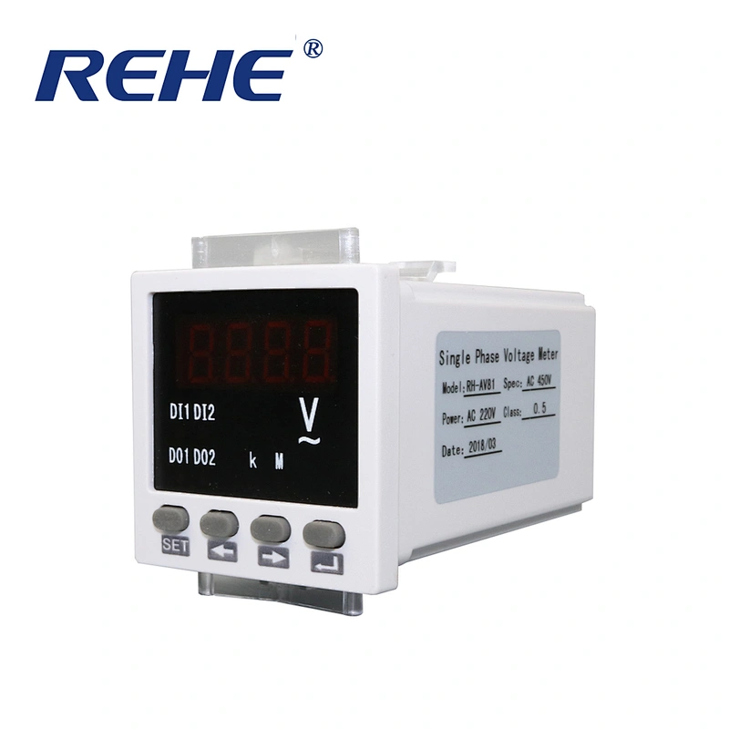 Intelligent Digital Analog Panel Voltage And Volt Digital AC/DC RH-AV81