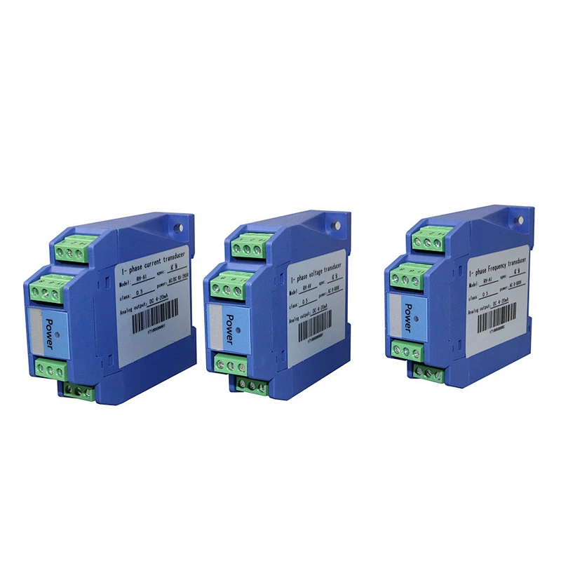 High Quality Digital Electrical Single Phase Voltage Power Transducer Measuring Transmitters Power Transmitter
