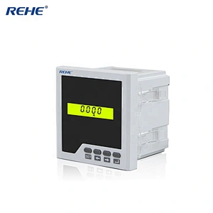 3P4W High Accuracy 96*96mmSingle Phase LCD Screen Digital A.AMP POWER METER RH-AA3Y