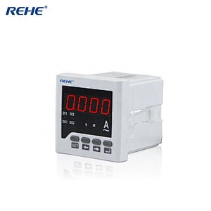 High quality DC ampere ammeter & current panel meter for 72*72mm