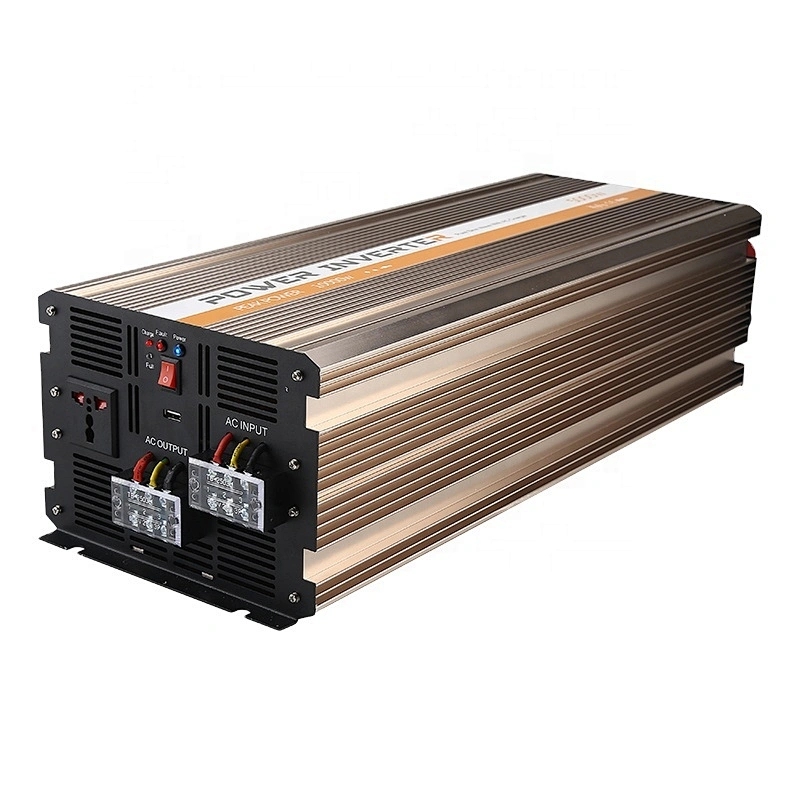 Off grid type DC to AC Rechargeable UPS 5000w solar inverter with battery charger