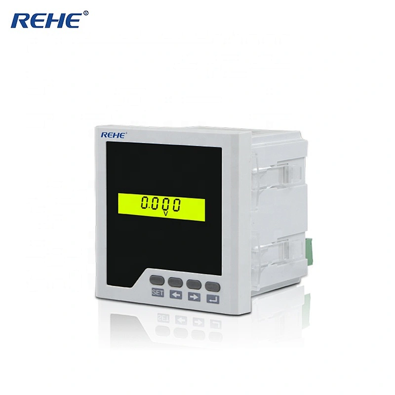 Hd Display Simple Operation Table Electric 96*96mm AC/DC Power LCD Display Single Phase Voltage Meter