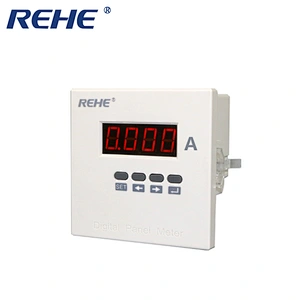 Hot-sell Economical Ammeter RH-AA61J Single Phase Digital Electric amperometro da panello  Current Meter