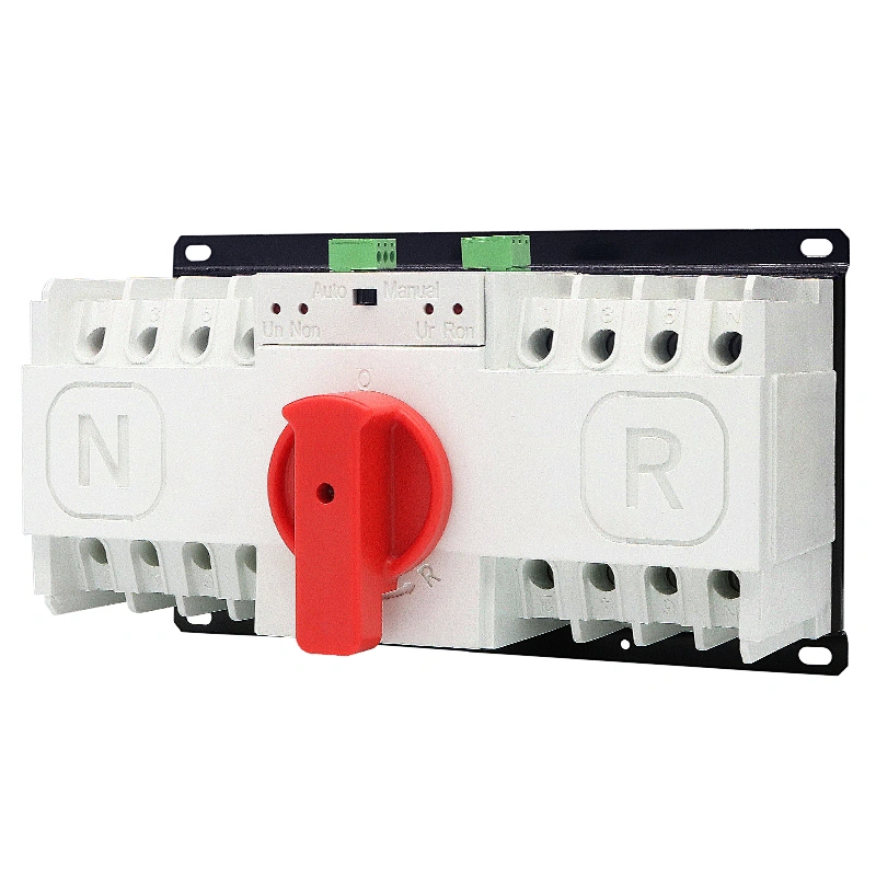 New Type Smart 63A 2P/3P/4P Dual/Double Power Automatic Transfer Switch